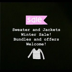 BUNDLE AND SAVE 10% New & EUC sweaters and jackets